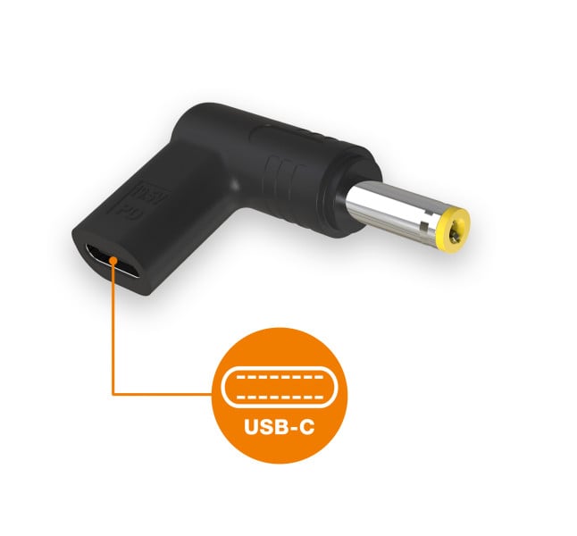 Napájací adaptér USB-C 4,81,7 mm pre notebooky Asus/Compaq/HP