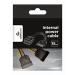 Napájací kábel GEMBIRD SATA 2x SATA, 15 cm