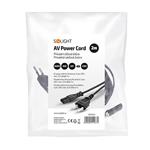 Napájací kábel Solight 2-pin, 230V, 2,5A, 2m
