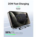 Napájacia nabíjačka Baseus Palm 20W, 1xUSB, 1xUSB-C čierna