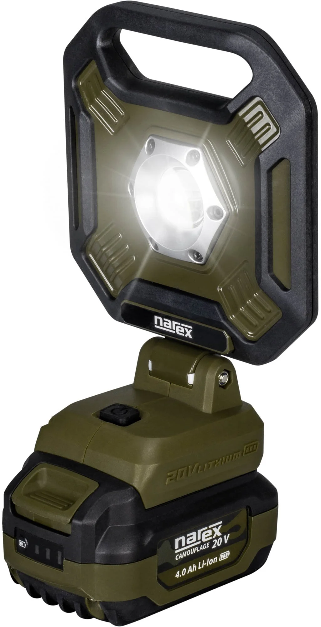 Narex CR LED 20 BASIC BOX Akumulátorová LED svítilna CAMOUFLAGE