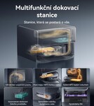 Narwal Flow2 compact station - AI robotický vysavač s pásovým mopem a samočistící stanicí s napojením na odpad