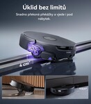 Narwal Flow2 compact station - AI robotický vysavač s pásovým mopem a samočistící stanicí s napojením na odpad