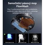 Narwal Flow2 compact station – robotický vysávač s umelou inteligenciou, pásovým mopom a samočistiacou stanicou s pripojením na odpad