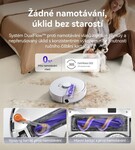 Narwal Freo Z10 Pro white - AI robotický vysavač s rotačním mopem a samočistící stanicí