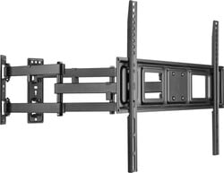 Nástenný držiak SBOX 32"–70", naklápací a otočný, čierny (PLB-1348-2)