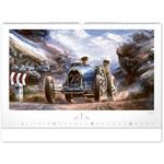 Nástěnný kalendář Oldtimers – Václav Zapadlík 2024, 64 × 42 cm