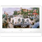 Nástěnný kalendář Oldtimers – Václav Zapadlík 2024, 64 × 42 cm