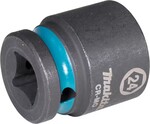 Nástrčný kľúč MAKITA 1/2", štvorhranný, IMPACT BLACK, 24 mm