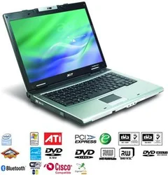 NB ACER TM 2482WXMi 14,1"C-M 420/512MB/120GB/DVD±RW/W/BT/CAM/XPH