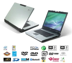 NB ACER TM 4222WLMi 15,4"PD-M 1,66GHz/1GB/80GB/DVD±RW/W/CAM/BT/XPP