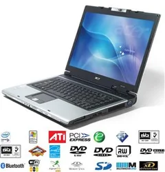 NB Aspire 5611WLMi 15,4"PD-M T2250/1GB/120GB/DVD±RW/NV7300/W/CAM/XP MCE