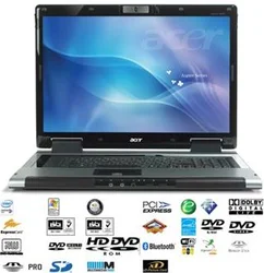 NB Aspire 9804WKMi 20"PD-M 2,0GHz/2GB/240GB/Go7600/DVD±RW/ W/BT+VoIP/CAM/WMC