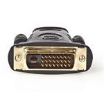 NEDIS adaptér DVI - HDMI/ konektory DVI zástrčka - HDMI zásuvka/ černý