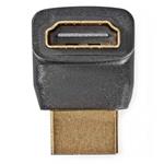 NEDIS adaptér HDMI/ konektory 270° úhlový HDMI–HDMI vstup/ černý