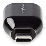 NEDIS adaptér USB 3.0/ USB 3.0 (C) zástrčka - USB-A zásuvka/ černý