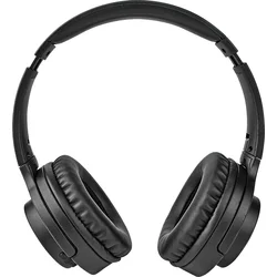 NEDIS bezdrátová sluchátka + mikrofon/ ON-EAR/ výdrž 10 hodin/ ovládání stiskem/ ovládání hlasitosti/ černé