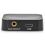 NEDIS bezdrátový audio vysílač a přijímač/ Bluetooth 4.2/ 3,5mm výstup/ micro USB/ černý