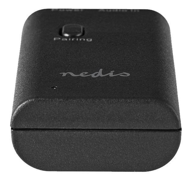 NEDIS bezdrátový audio vysílač/ Bluetooth 3.0/ až 2 sluchátka/ 3,5mm jack/ USB/ černý