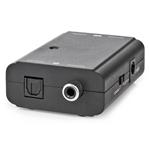 NEDIS digitální audio převodník/ 2cestný/ zásuvka RCA + zásuvka Toslink/ zásuvka RCA + zásuvka Toslink/ černý