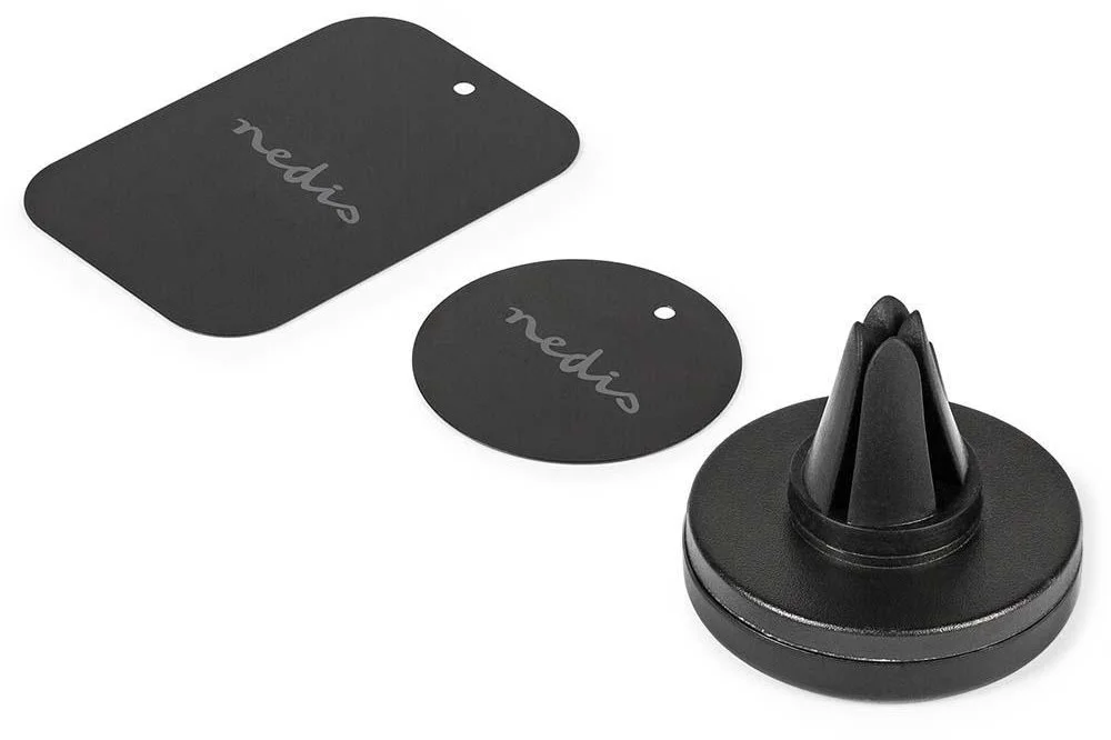 NEDIS držiak telefónu do auta/ magnetický/ univerzálny/ displej telefónu 4" až 6,0"/ pevný/ čierny