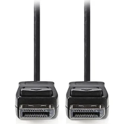 NEDIS kabel DisplayPort/ zástrčka DisplayPort - zástrčka Displayport/ 4K/ černý/ 2m