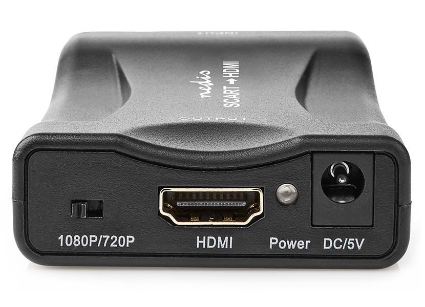 NEDIS převodník SCART na HDMI 1080p s napájecím zdrojem