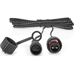 NEDIS prodlužovací kabel pro chytrá dekorativní LED/ černý/ 3 m