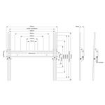 Neomounts WL30-350BL14, držák TV 32"-65", uzamykatelný