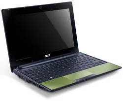 Netbook ACER Aspire ONE 522 10,1"LED AMD C50 1GB 250GB SD WiFi BT CAM W7S olivově zelená