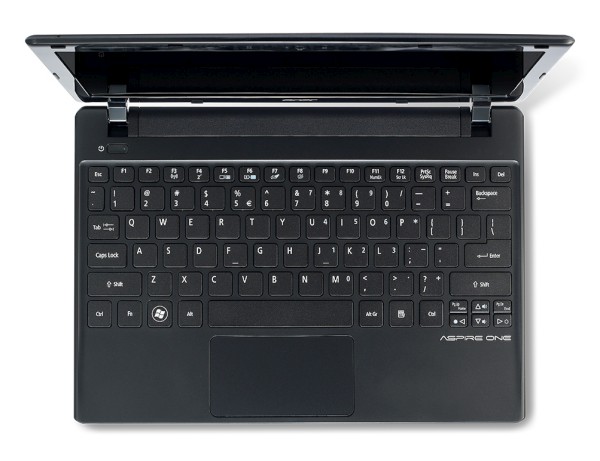 Netbook ACER Aspire ONE 756 11,6" LED Pentium B987 4GB 500GB SD WiFi CAM W7HP-64bit černý/black
