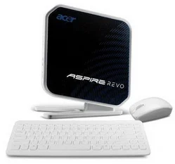 Nettop PC Acer Aspire Revo R3610, Atom 330, 4GB, 500GB, GF9400, bez DVD, WiFi, bezdrátová kláv. a myš, W7HP-64bit