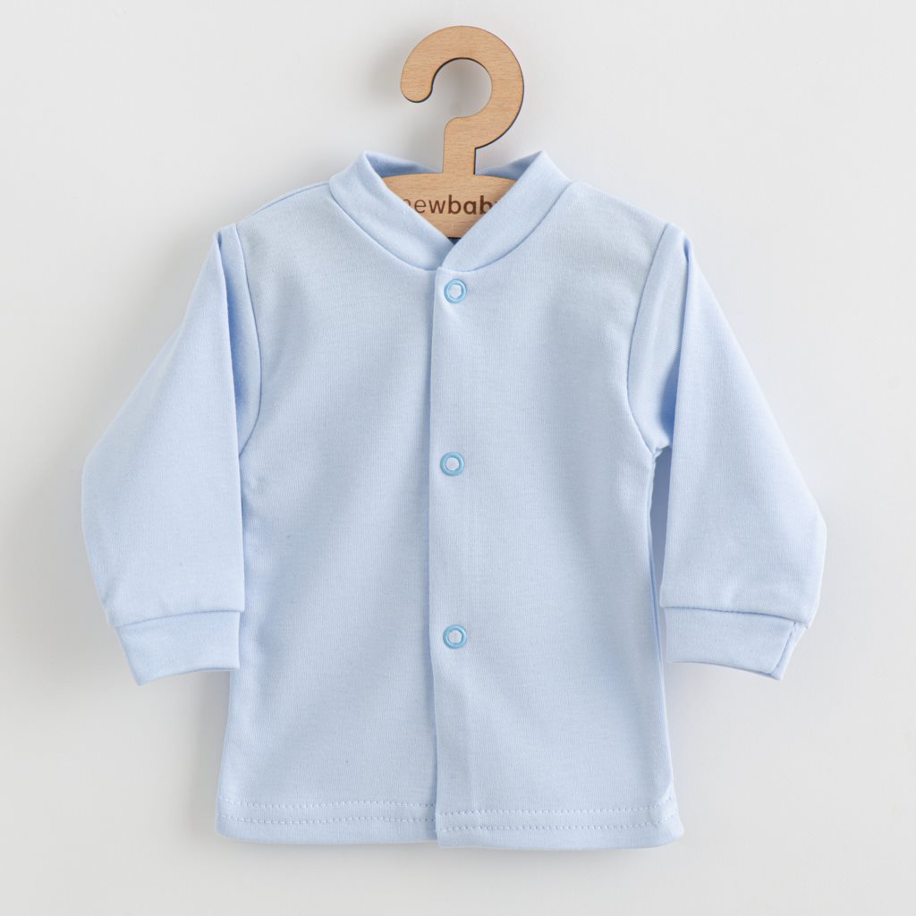 New Baby 5-dílná kojenecká soupravička do porodnice Classic modrá, vel. 50