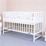 New Baby Dětská postýlka BASIC bílá