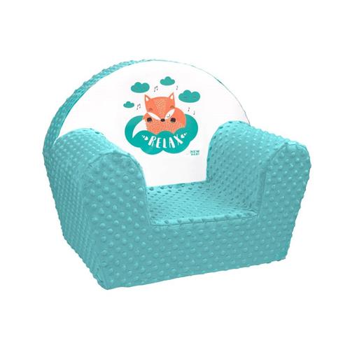 New Baby Detská stolička v minky fox mint