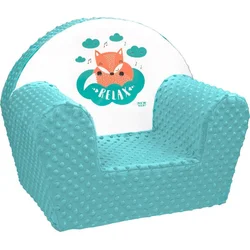 New Baby Detská stolička v minky fox mint