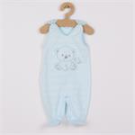 New Baby Kojenecká soupravička do porodnice Sweet Bear modrá, vel. 56 (0-3m)