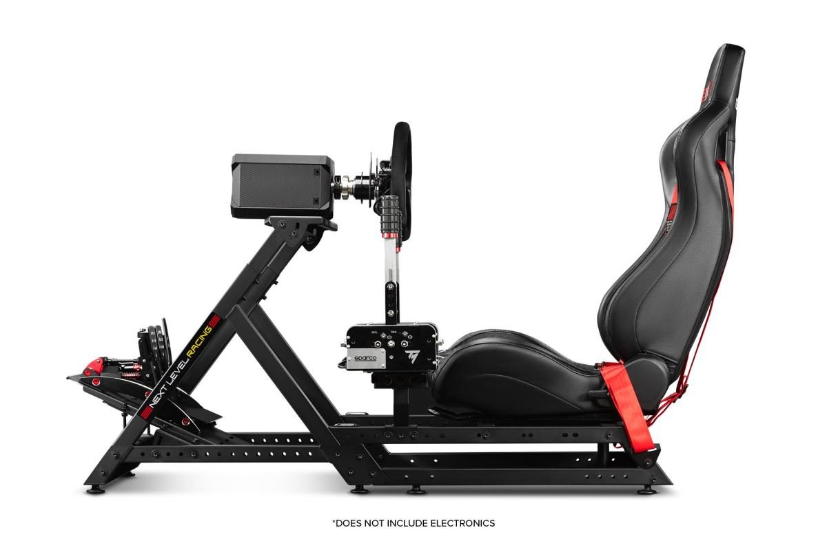 Next Level Racing GTtrack Racing Simulator, pretekársky kokpit