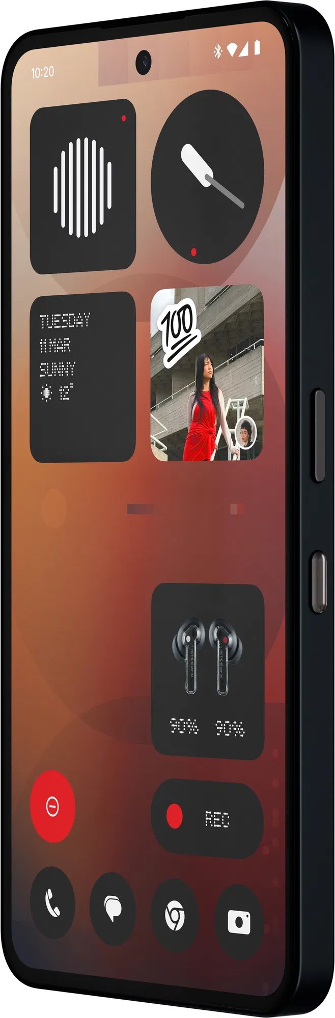 Nič Telefón 3a 12/256 GB čierny