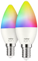 Niceboy ION SmartBulb RGB E14 (farebná), set 2ks SC-E14-set