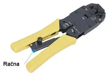 NIE DATACOM Kliešte na konektory PROLINE 8P+6P+4P ALEBO račňa (RJ45,12,11,10)