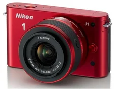 NIKON 1 J1 10.1 MPix + 10-30 VR - Red
