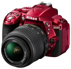 Nikon D5300 Red + 18-55 VR II AF-S DX (VBA371K003)