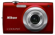 NIKON kompakt COOLPIX S6200, 16MPix, red, 10x zoom VR