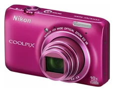 NIKON kompakt COOLPIX S6300 - 16 MP, 10x zoom VR - Pink