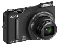 NIKON kompakt COOLPIX S9100, 12.1MPix, černý, 18x zoom VR