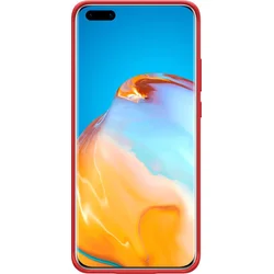 Nillkin Flex Pure Liquid Silikonové Pouzdro pro Huawei P40 Pro, Red - červený