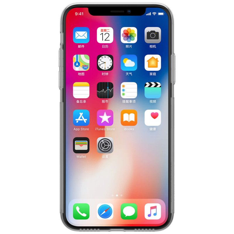 Nillkin Nature TPU Púzdro Transparent pre Apple iPhone X/XS 6902048146549