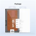 Nillkin Qin Book PRO puzdro pre Samsung Galaxy A55 5G Brown