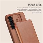 Nillkin Qin Book PRO puzdro pre Samsung Galaxy A55 5G Red